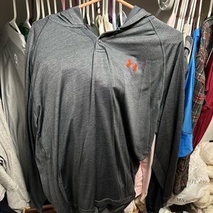 Under armour 2xl hooded pullover grey